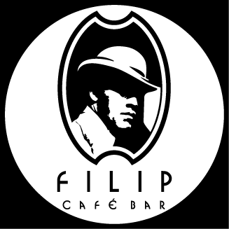  cafe bar FILIP Rokycany, světelná reklama, světelná projekce, Led projektor